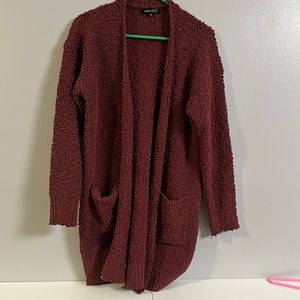 Ladies open-front cardigan